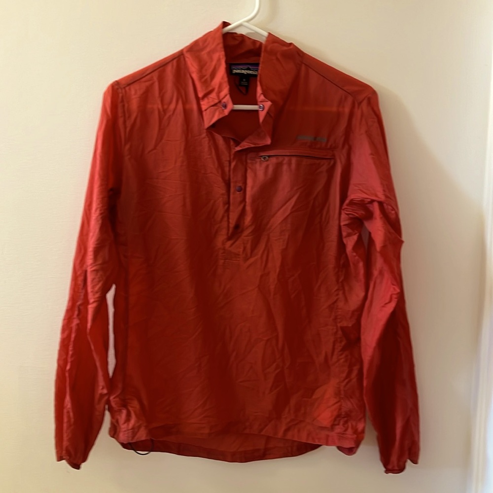Patagonia Houdini pullover women’s small paprika red